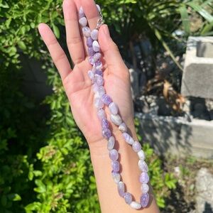 Amethyst necklace